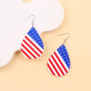 Beautiful National Flag Earrings【13】 / Source Factory【Same-day Shipping】