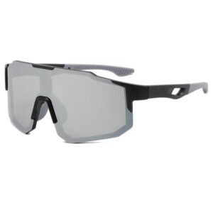 Black frame silver piece