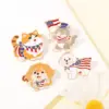 Wholesale Cartoon Animal Pinback Badge In Multicolor Featuring Stamping Craft Made Of Alloy