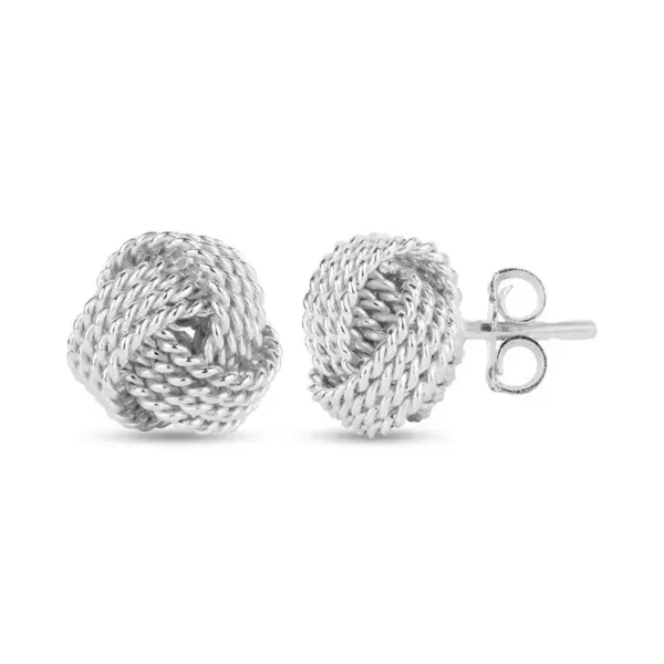 Wholesale Fashionable Brass Plated Real Gold European Style Women's Earrings Creative Knitted Ball Personality Jewelry Accessories
