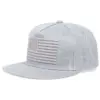 oly-0f980cabad1cefb536463348ecdec7e5 Wholesale American Flag Hip-Hop Hat For Women With Flat Brim, Outdoor Style Featuring Embroidery On Polyester Material