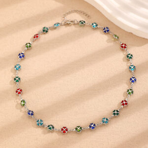 White k necklace