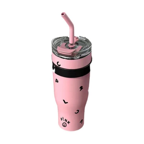 Wholesale  Giant Insulated Mug, Large Capacity Coffee Mug, Portable and Stylish Straw Mug