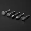 oly-0fd1cad4c87b763b1fde05b55b6bfb70 Wholesale Fashion Star Heart Shape Flower Stainless Steel Plating Nose Studs Nose Pin