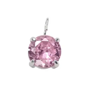 Silver / 5mm / October-Pink