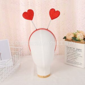 Big red sequined heart
