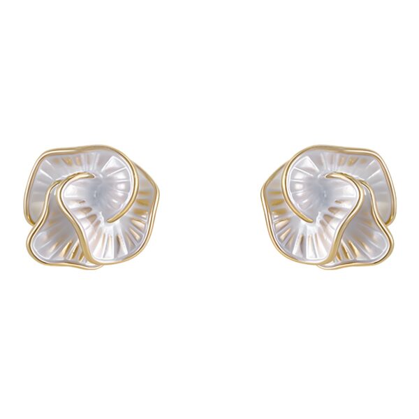 oly-1062acd8bd94a1a2bcc266711fbd898f Wholesale S925 Silver Needle Light Luxury Niche Camellia Earrings Women's Trendy Cold Style High-end Fashion French Flower Ear Jewelry