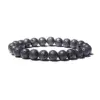 Wholesale Simple Style Geometric Natural Stone Agate Bracelets