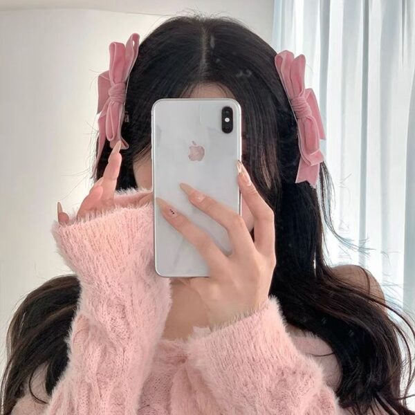 oly-10cbe3cd8e08fd33b2e4b09978c6a401 Wholesale sweet girl bow hairpin female Princess head side clip bangs clip broken hair clip hairpin headdress