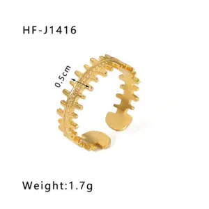 HF-J1416-Gold / Adjustable Opening