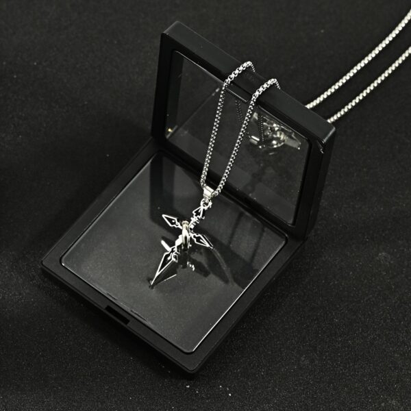 Wholesale Cross Pendant Men's Necklace Men's Fashion Brand All-match Chain Accessories Men's Fashion Sweat Pendant Titanium Steel Chain