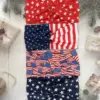 Wholesale American Flag Hair Band In Ethnic Style For Men, Made Of Polyester, Perfect For Independence Day Celebrations