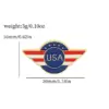 Wholesale Independence Day American Flag Brooch Statue Of Liberty Oil Dripping Creative Bag Clothing Alloy Love Collar Pin Jewelry