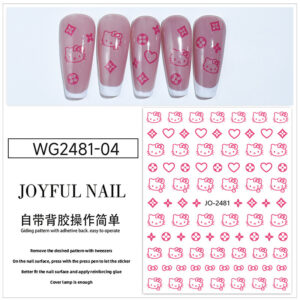 Pink kt cat (wg2481-04)