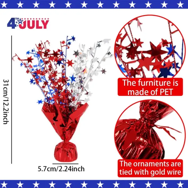 Wholesale Independence Day Party Ornaments Made Of Iron For Festive Event And Party Supplies