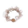 Wholesale leopard hair rope hair ring hisense rhinestone large intestine ring light luxury hair rope hair band women’s hair accessories