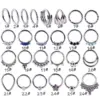 Wholesale 1 Piece Ear Cartilage Rings & Studs Fashion Solid Color 304 Stainless Steel G23 Titanium Synthetic Opal Rhinestones Zircon