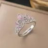 Wholesale Heart Shape Jewelry Set For Women With Inlay Artificial Rhinestones, 18K Real Gold Plated Copper, Water Plating, Featuring Cable Chain