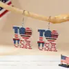 oly-117a04e168de9d62f97d40d6b274c1fe Wholesale Retro Acrylic Waterproof Non Tarnish Earrings With 0.03µm Coating Thickness And Iron Ear Pins, Unisex Design