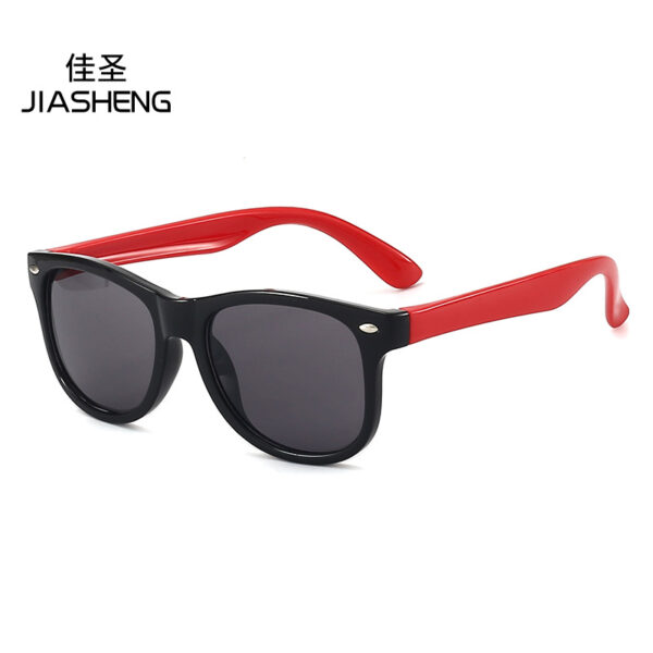 oly-117ac95945fb828c1f22d15b6a1ac945 Wholesale children's silicone sunglasses fashion mi nail catwalk sunglasses color matching men's and women's baby sun protection glasses