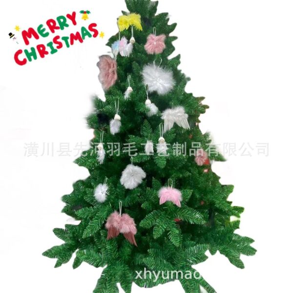 Wholesale Factory direct Christmas tree feather wings pendant decoration mini Barbie doll clothing accessories