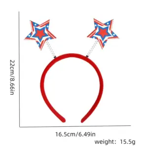 Five-Pointed Star Rotating / Fan Headband