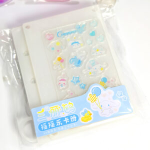 20 sheets 3inch inner pages (can hold 40 small cards) / Cinnamon dog card book (including tablets)