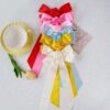 oly-1259feaa8fbee2049be17c0f9657b4c3 Wholesale Solid Color Polyester Ribbon Bow Hairpin Valentine's Day Handmade Rose Sweet Ribbon Fabric Duckbill Clip