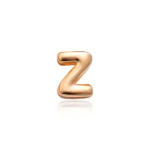 Rose Gold Letter Z