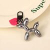 Wholesale Blow Dog Keychain Couple Keychain Niche Personal Bag Pendant Dark Cool Women Hanging Ornaments Birthday Gift