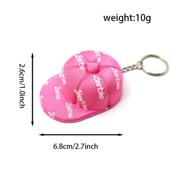 oly-127d1f5a4aac8b769b2392073957bb74 Wholesale powder hard-top cap baseball cap keychain cute pendant gift