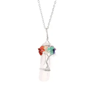 Silver + White Crystal