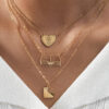 oly-129e540bdb17919310bc9e618ce4a299 Wholesale 3 fashionable exquisite metal love book three-dimensional heart pendant literary temperament ladies necklace suit