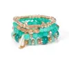 Wholesale Bohemian Multicolor Rhinestones Imitation Pearl Alloy Glass Wholesale Bracelets
