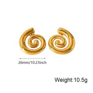 Gold spiral