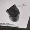 Wholesale Stainless Steel Snake Skin Style Ring Black Bat Lip Design Halloween New Arrival Non-Fading Couple Unisex Adjustable Open Ring