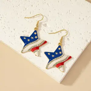 E087-Golden Five-Pointed Star