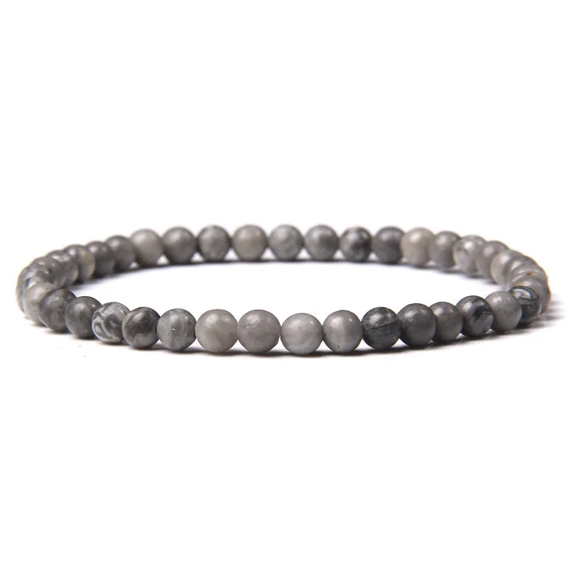 Wholesale Casual Retro Geometric Natural Stone Agate Bracelets In Bulk -
