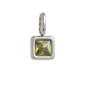 August Pendant-Steel Color
