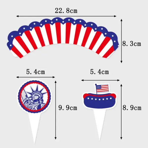 Wholesale Cake Decoration Edge Labels Party Supplies