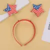 oly-136495bc212274f12b9d507ba8e71b6c Wholesale Shiny Star American Flag Headband National Day Performance Independence Day Glowing Super Shiny Grid Headband