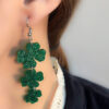 oly-138bed60cf11fdbaca4ec8f896e67943 Wholesale Ireland St. Patrick’s Day Carnival Green Warehouse Flash Diamond Earrings Earrings Women