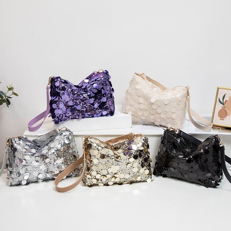 Wholesale Sequined shoulder bag/crossbody bag