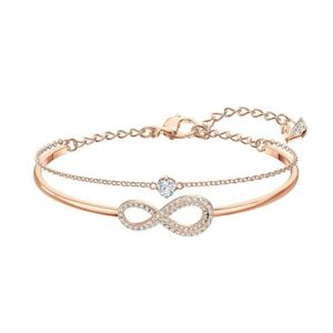 Figure 8 rose gold bracelet
