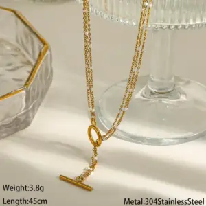 White Drip Necklace