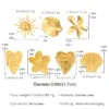 oly-143daee7c1c79304092369696fd445b8 Wholesale Jewelry Modern Style Classic Style Flower 304 Stainless Steel Plating Open Rings