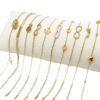 oly-1461923bdfe76538d22ec50a00005733 Wholesale Fashion all-match non-fading titanium steel bracelet women's 18K gold stainless steel love bracelet high sense