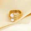Wholesale Elegant Open Heart Flower Stainless Steel Ring For Women New Style Sweet Fashion Jewelry Accessory Versatile All Seasons