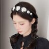 oly-148911d7b985034a8077f5dca8f095db Wholesale Age-reducing Decorative Hair Band Women's Summer High Cranial Top Temperament High-grade Sense All-match Head Band for Going Out to Wash Face