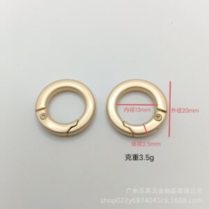 Pearl gold/4 points circle